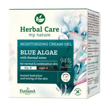 Gelée Hydratante visage FARMONA  HERBAL.C BLUE ALGAE  50ML - FARMONA