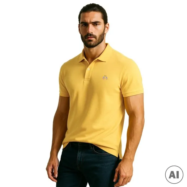 Polo Homme LA MARTINA  LMH125MTS009YE - LA MARTINA