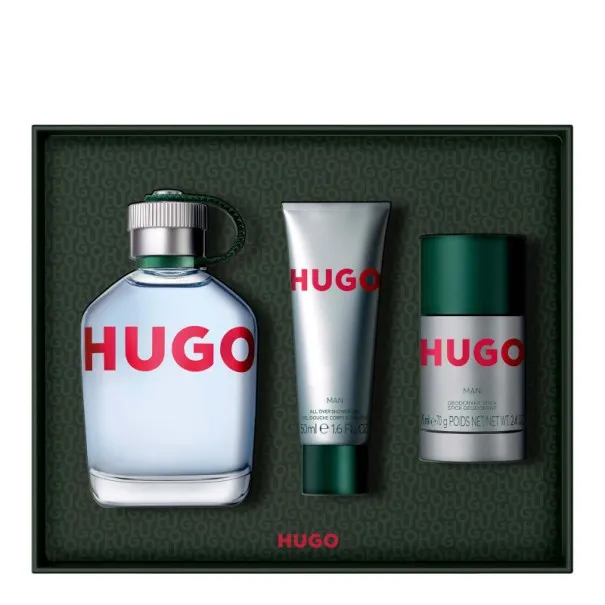 Hugo man - coffret Eau de toilette 125 ml + gel douche + déodorant stick - BOSS