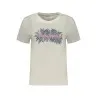 T-shirt blanc à manches courtes Pepe Jeans pour femme - PEPE JEANS