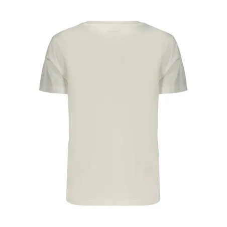 T-shirt blanc à manches courtes Pepe Jeans pour femme - PEPE JEANS