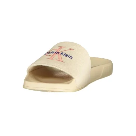 CHAUSSONS BEIGE POUR FEMME CALVIN KLEIN - CALVIN KLEIN