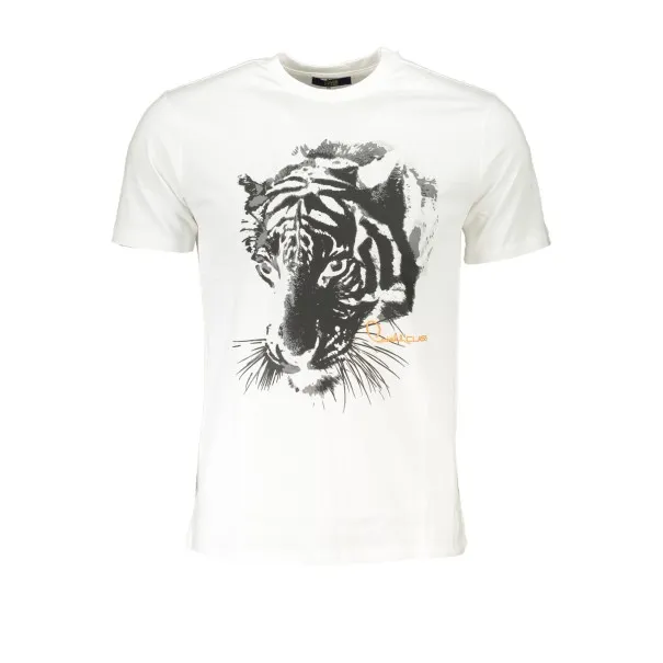 T-SHIRT MANCHES COURTES HOMME CAVALLI CLASS BLANC - CAVALLI CLASS