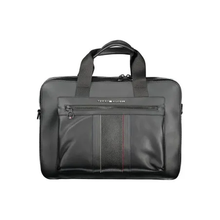 TOMMY HILFIGER PORTE-DOCUMENTS POUR HOMMES NOIR - TOMMY HILFIGER