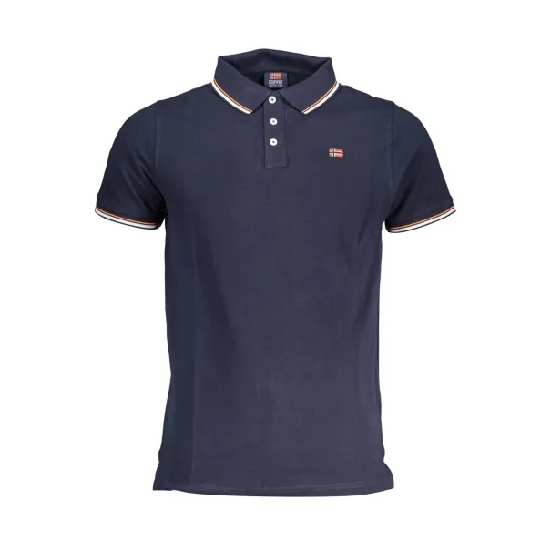 POLO MANCHES COURTES HOMME NORVÈGE 1963 BLEU - NORWAY 1963