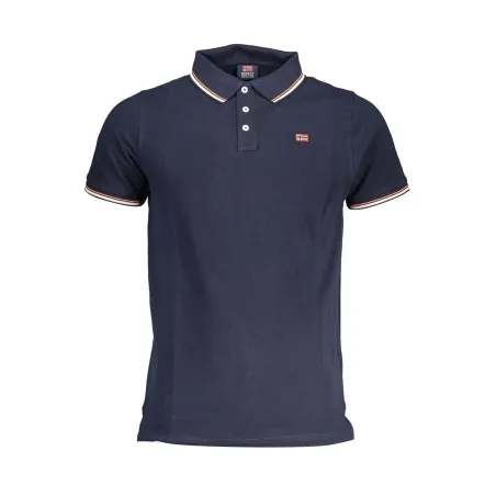 POLO MANCHES COURTES HOMME NORVÈGE 1963 BLEU - NORWAY 1963