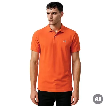 Polo Homme LA MARTINA  LMH124MTS009OR - LA MARTINA