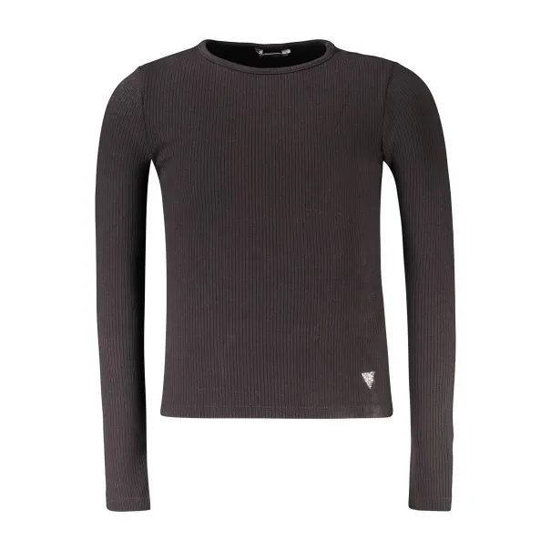T-shirt à manches longues Guess Jeans pour filles, noir - Guess