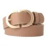Ceinture En Cuir Femme ALBERTO RICCI  BOUCLES CIRCULAIRES - ALBERTO RICCI