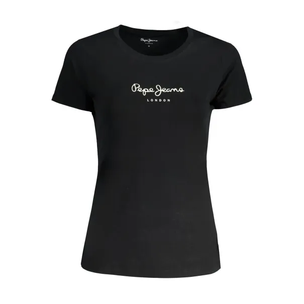 PEPE JEANS T-SHIRT À MANCHES COURTES FEMME NOIR - PEPE JEANS