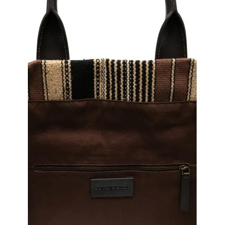 Emporio Armani Striped Tote Bag - Emporio Armani