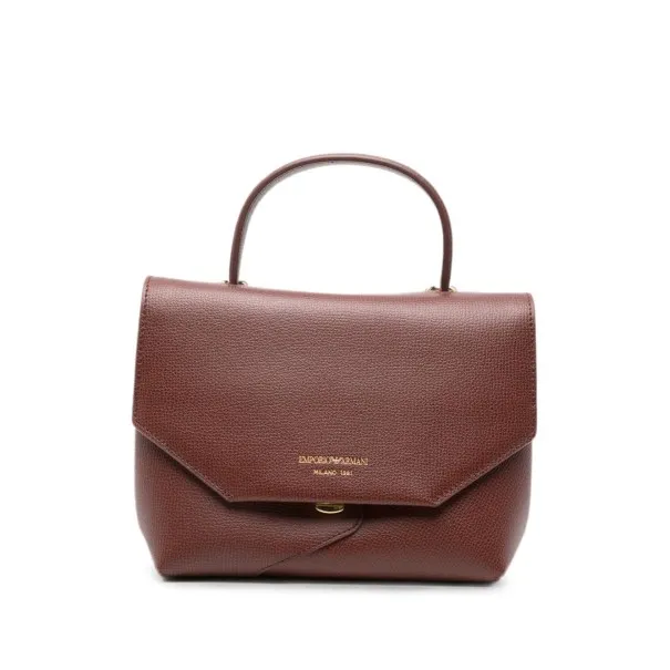 Emporio Armani Leather Top Handle Bag - Emporio Armani