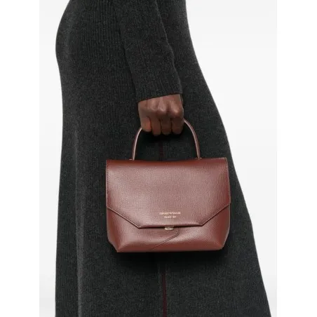 Emporio Armani Leather Top Handle Bag - Emporio Armani