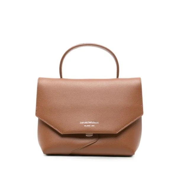 Emporio Armani Leather Top Handle Bag - Emporio Armani