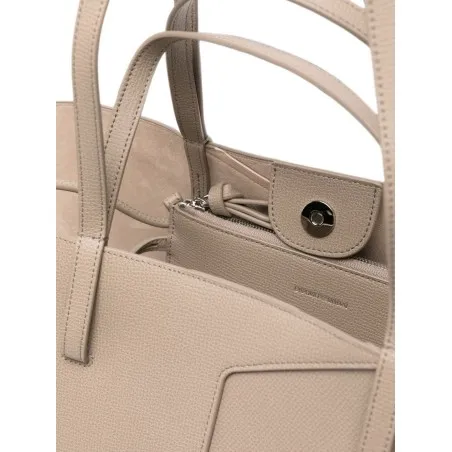 Emporio Armani Leather Tote Bag - Emporio Armani