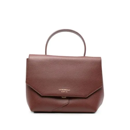 Emporio Armani Leather Foldover Bag - Emporio Armani