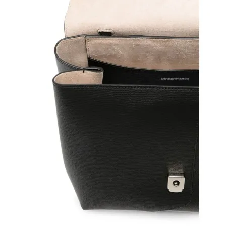 Emporio Armani Leather Foldover Bag - Emporio Armani