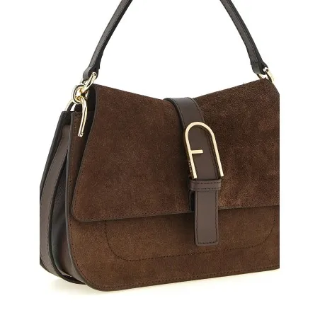 Furla Flow M Buckle Handbag - FURLA