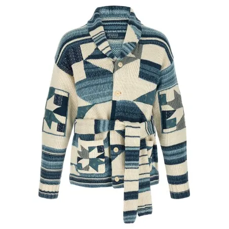 Polo Ralph Lauren Patchwork Cardigan - RALPH LAUREN