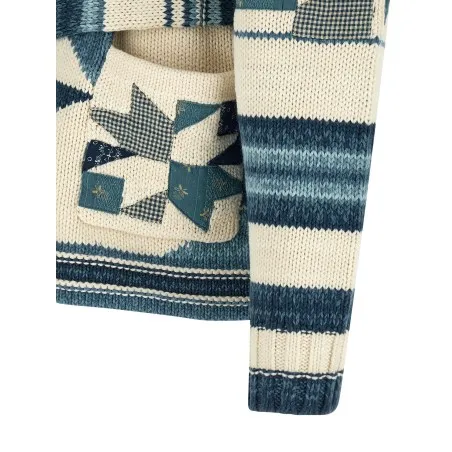 Polo Ralph Lauren Patchwork Cardigan - RALPH LAUREN