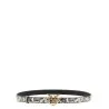 Pinko Python Print Leather Belt - PINKO