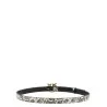 Pinko Python Print Leather Belt - PINKO