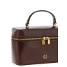 Pinko Crumpled Effect Leather Handbag - PINKO