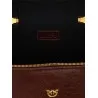 Pinko Crumpled Effect Leather Handbag - PINKO