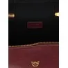 Pinko Crumpled Effect Leather Handbag - PINKO