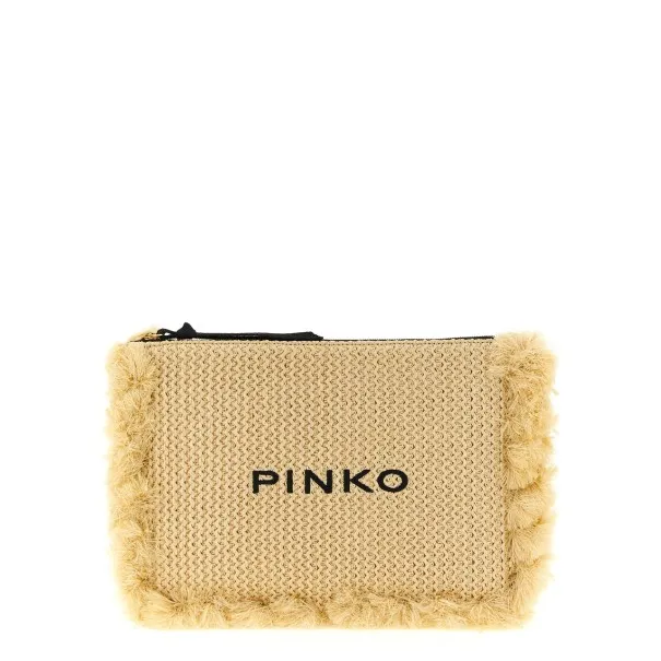 Pinko Raffia Clutch - PINKO