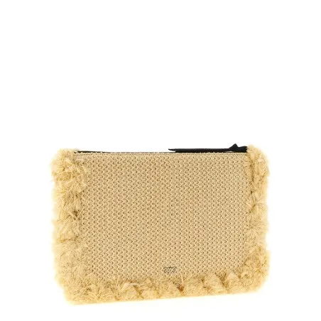 Pinko Raffia Clutch - PINKO
