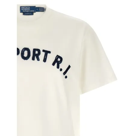 Polo Ralph Lauren Aged Effect Patch T-shirt - RALPH LAUREN