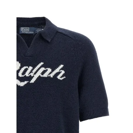 Polo Ralph Lauren Intarsia Logo Sweater - RALPH LAUREN