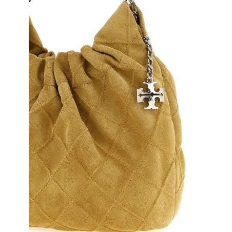 Tory Burch Hobo Mini Fleming Shoulder Bag - TORY BURCH