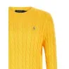 Polo Ralph Lauren Cotton Braided Sweater - RALPH LAUREN