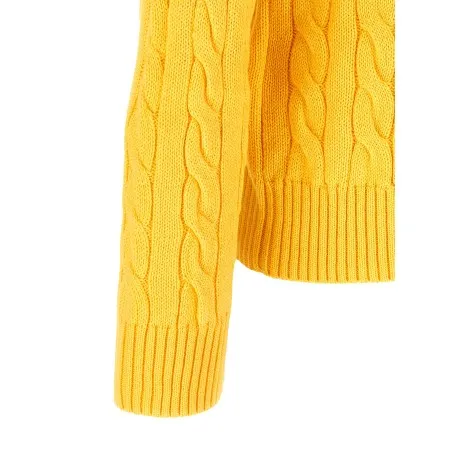Polo Ralph Lauren Cotton Braided Sweater - RALPH LAUREN