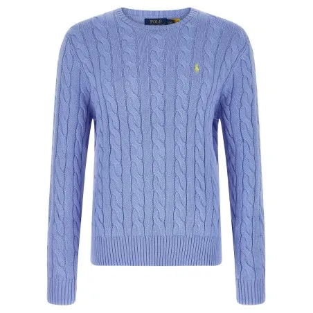 Polo Ralph Lauren Cotton Braided Sweater - RALPH LAUREN