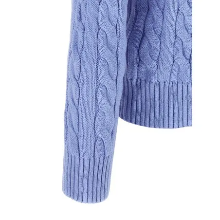 Polo Ralph Lauren Cotton Braided Sweater - RALPH LAUREN