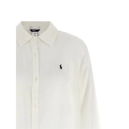 Polo Ralph Lauren Maxi Boyfriend Shirt Dress - RALPH LAUREN