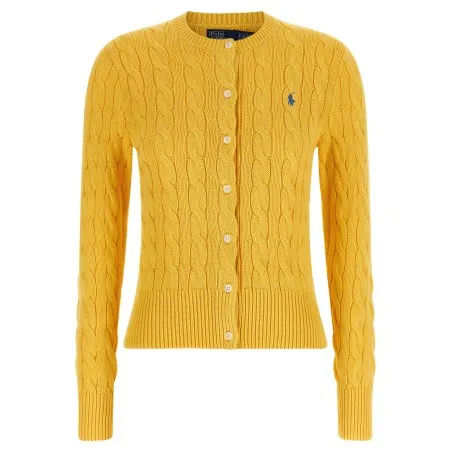 Polo Ralph Lauren Cotton Cable Cardigan - RALPH LAUREN