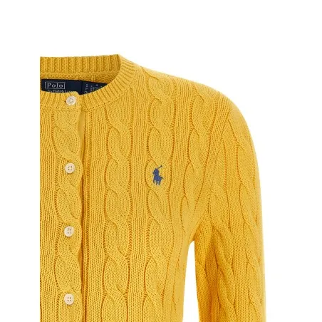 Polo Ralph Lauren Cotton Cable Cardigan - RALPH LAUREN