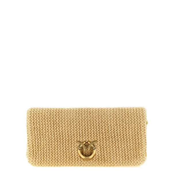 Pinko Love Bag Click Soft Horizontal Clutch - PINKO