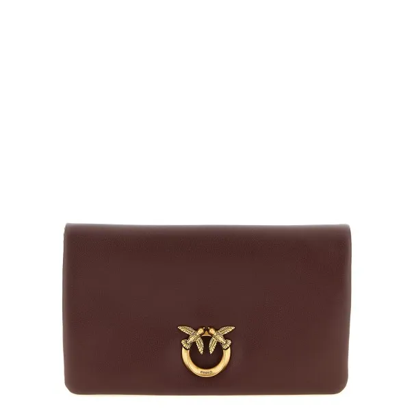 Pinko Love Click Soft Horizontal Mini Clutch - PINKO
