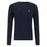 Polo Ralph Lauren Cotton Braided Sweater - RALPH LAUREN