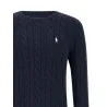 Polo Ralph Lauren Cotton Braided Sweater - RALPH LAUREN