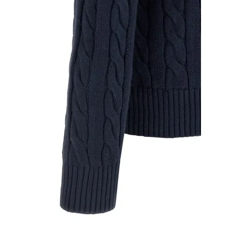 Polo Ralph Lauren Cotton Braided Sweater - RALPH LAUREN