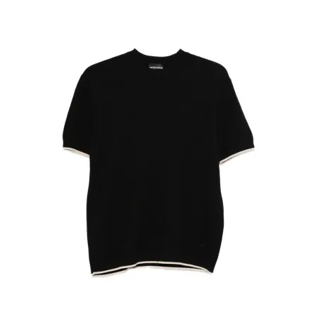 Emporio Armani Cotton knitted t-shirt - Emporio Armani