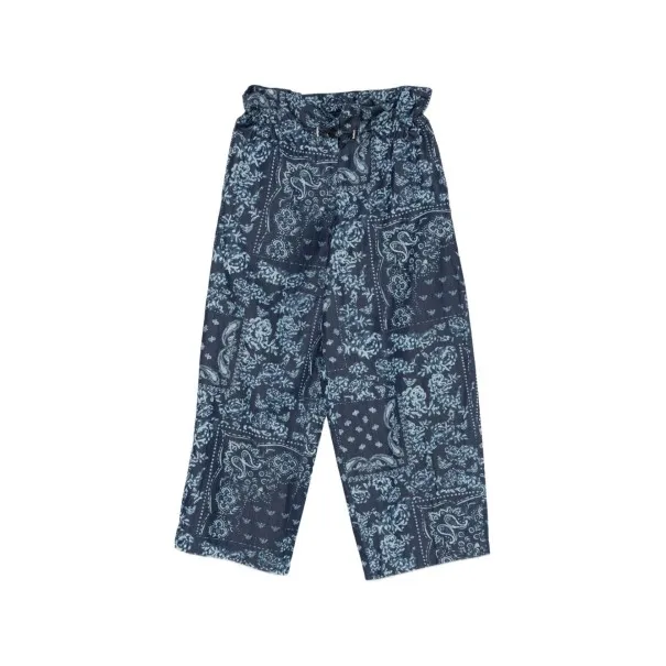 Emporio Armani Printed cotton trousers - Emporio Armani