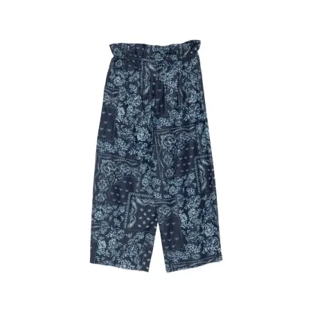 Emporio Armani Printed cotton trousers - Emporio Armani