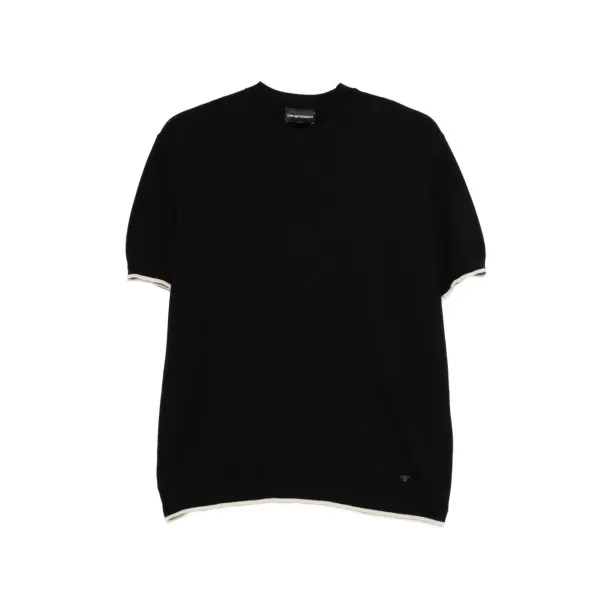 Emporio Armani Cotton knitted t-shirt - Emporio Armani